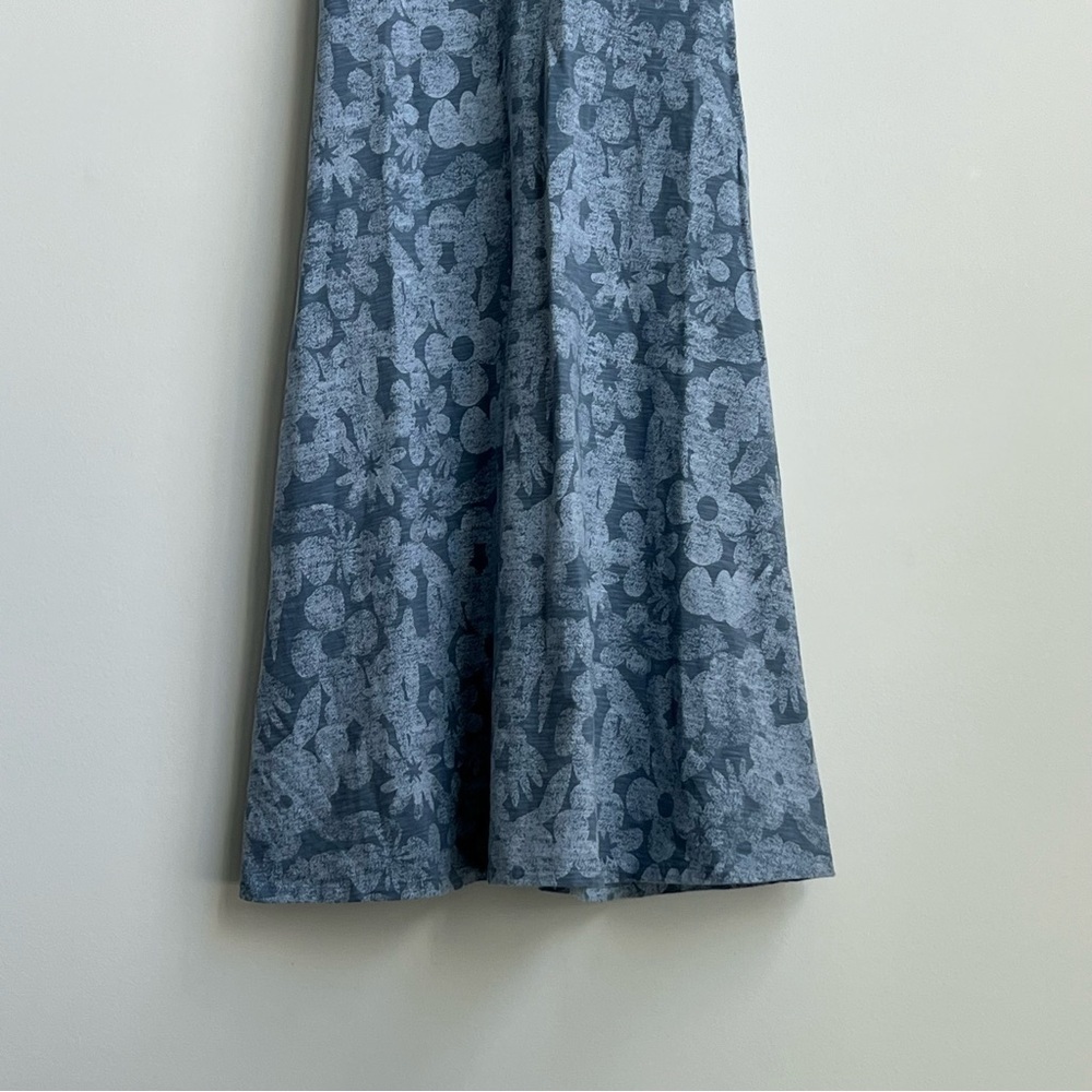 Patagonia Amber Dawn Dress Light Plume Grey Women’s Small Floral Cross back - Picture 5 of 10